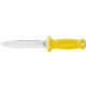 Sub 15D knife - Inox - Yellow Color - KV-ASUB15D-Y - AZZI SUB (ONLY SOLD IN LEBANON)